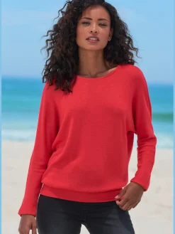 Vivance T-Shirts<T-shirt manches longues manches chauve-souris longues