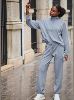 Copenhagen Studios T-Shirts<T-shirt manches longues pull détente à col montant camionneur