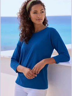 Vivance T-Shirts<T-shirt manches longues repassage superflu