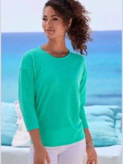 Vivance T-Shirts<T-shirt manches longues repassage superflu