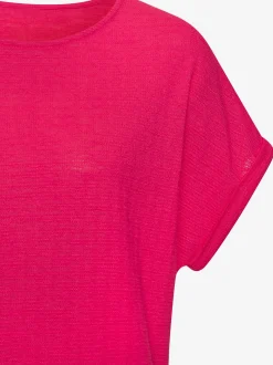 Vivance T-Shirts<T-shirt matière structurée douce et peu froissable