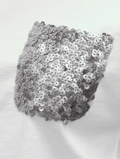 Mandarin T-Shirts<T-shirt pur coton