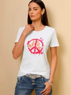 Mandarin T-Shirts<T-shirt qualité coton doux sur la peau