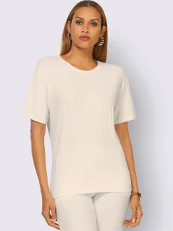 feel good Tenues De Détente<T-shirt qualité côtelée confortable