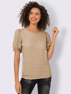 Linea Tesini T-Shirts<T-shirt qualité légèrement smockée