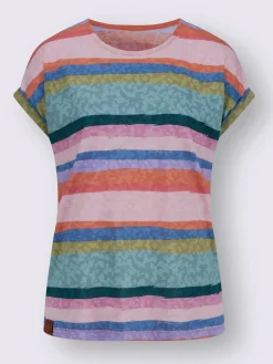 Collection L T-Shirts<T-shirt rayé 50% coton