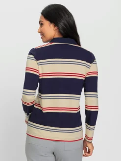 T-Shirts<T-shirt rayé 50% coton