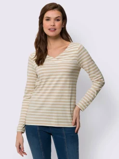 Best Connection T-Shirts<T-shirt rayé mélange de modal doux