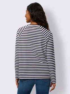 Best Connection T-Shirts<T-shirt rayé motif à rayures mode