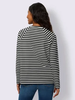 Best Connection T-Shirts<T-shirt rayé motif à rayures mode