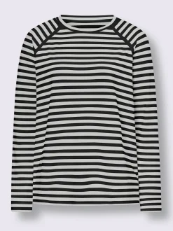 Best Connection T-Shirts<T-shirt rayé motif à rayures mode