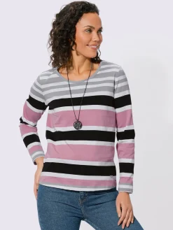 Collection L T-Shirts<T-shirt rayé pur coton