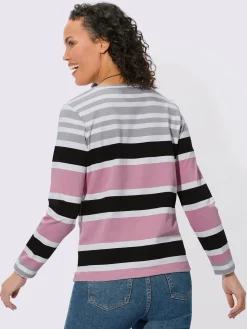 Collection L T-Shirts<T-shirt rayé pur coton