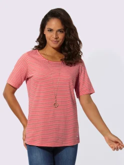 Collection L T-Shirts<T-shirt rayé pur coton