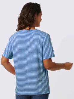 Collection L T-Shirts<T-shirt rayé pur coton