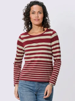 Collection L T-Shirts<T-shirt rayé pur coton