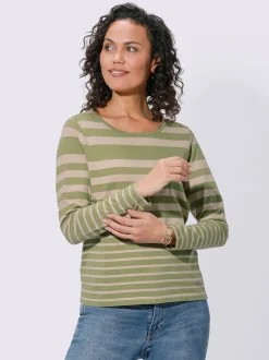 Collection L T-Shirts<T-shirt rayé pur coton