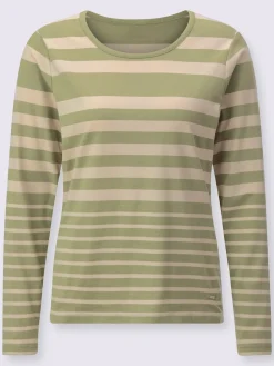 Collection L T-Shirts<T-shirt rayé pur coton