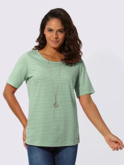 Collection L T-Shirts<T-shirt rayé pur coton