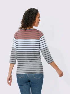 Collection L T-Shirts<T-shirt rayé qualité coton