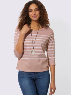 Collection L T-Shirts<T-shirt rayé très agréable à porter