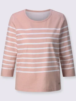 Collection L T-Shirts<T-shirt rayé très agréable à porter