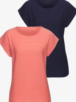 Vivance T-Shirts<T-shirt structure rayée tendance