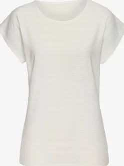 Vivance T-Shirts<T-shirt structure rayée tendance