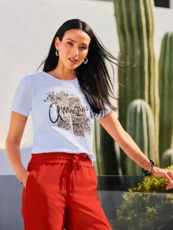 Rick Cardona T-Shirts<T-shirt superbe imprimé brillant