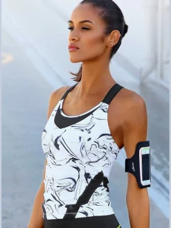 LASCANA ACTIVE Tenues De Détente<T-shirt technique débardeur performance, bretelles élastiques