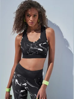 LASCANA ACTIVE Tenues De Détente<T-shirt technique haut court performance en mélange de matières