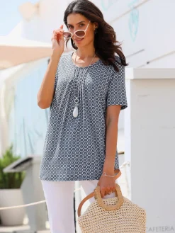 T-Shirts<Tunique avec viscose (ecovero)