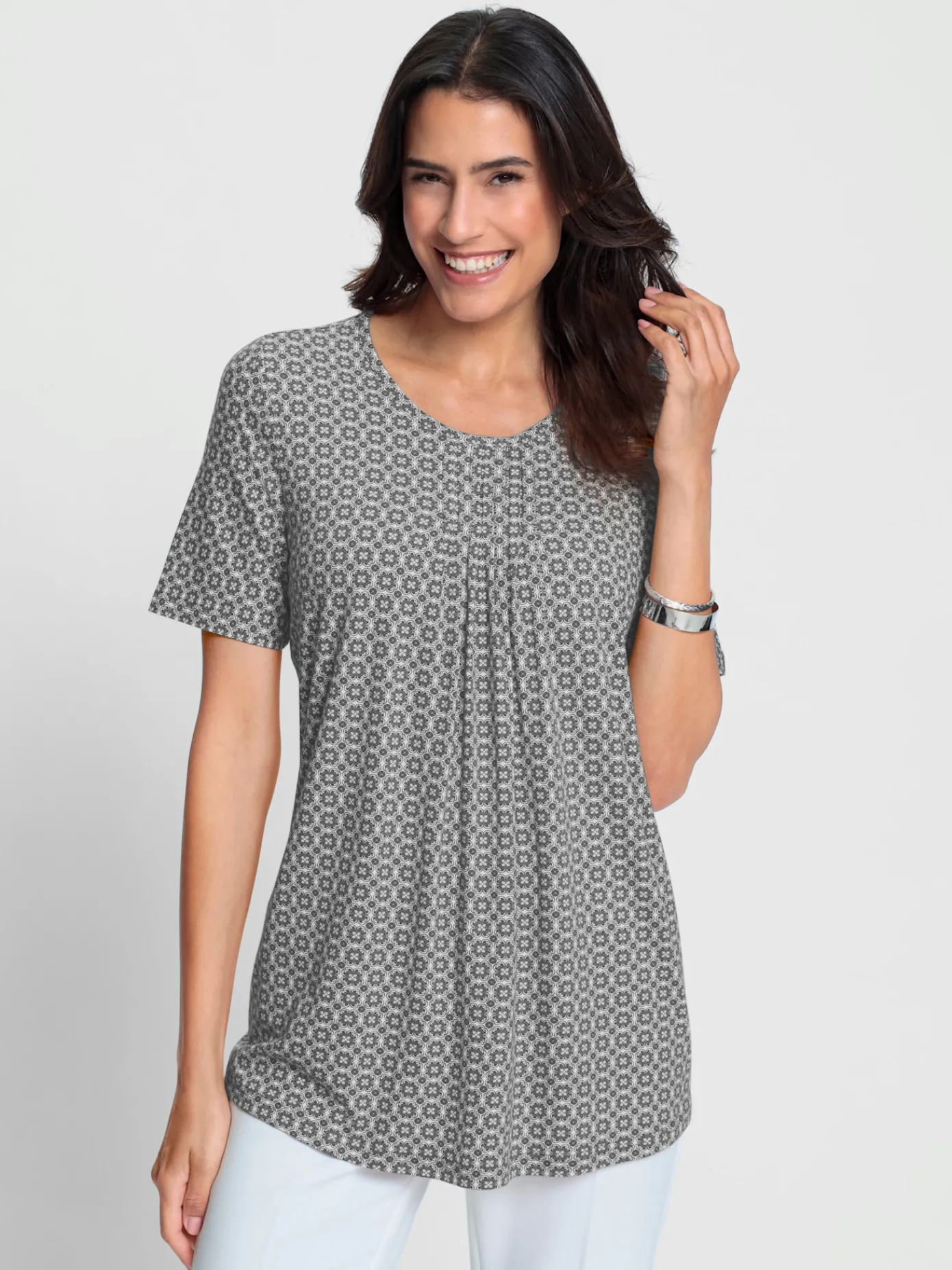 T-Shirts<Tunique avec viscose (ecovero)