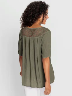 Tuniques|Chemisiers<Tunique viscose (ecovero)