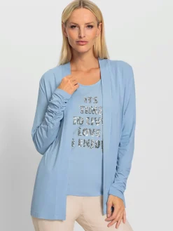 Rick Cardona Pulls<Twinset viscose douce et fluide