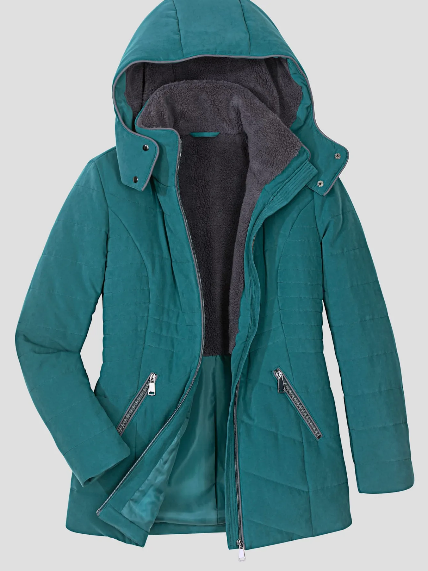 Vestes<Veste à capuche capuche amovible