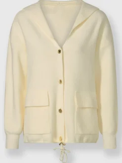 Rick Cardona Gilets Et Cardigans<Veste à capuche en tricot tricot doux