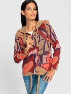 Rick Cardona Gilets Et Cardigans<Veste à capuche en tricot pur coton