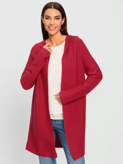 Rick Cardona Gilets Et Cardigans<Veste à capuche en tricot motif tricoté avantageux