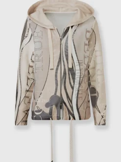 Rick Cardona Gilets Et Cardigans<Veste à capuche en tricot motif maille moderne