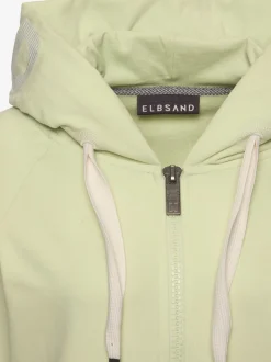 Elbsand T-Shirts<Veste à capuche grande capuche avec coulisse