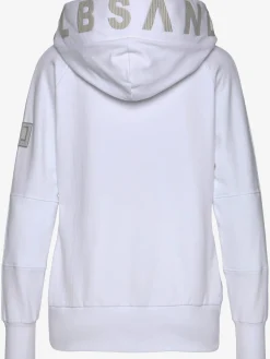 Elbsand T-Shirts<Veste à capuche large bord-côte aux finitions