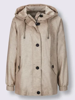 CREATION L PREMIUM Vestes<Veste à capuche mélange de qualité