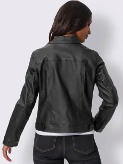 Mandarin Tailleurs|Blazers<Veste blazer revêtement mat et brillant