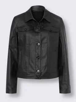 Mandarin Tailleurs|Blazers<Veste blazer revêtement mat et brillant