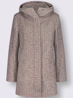 Vestes<Veste bouclée aspect bouclé