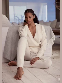 LASCANA Gilets Et Cardigans<Veste cache-cœur en tricot veste en tricot douce à nouer