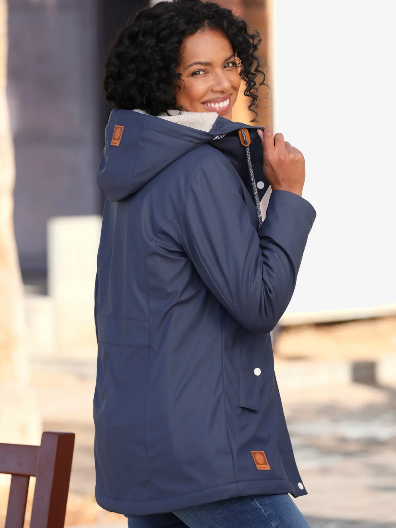 Collection L Vestes<Veste capuche à coulisse et stoppeurs