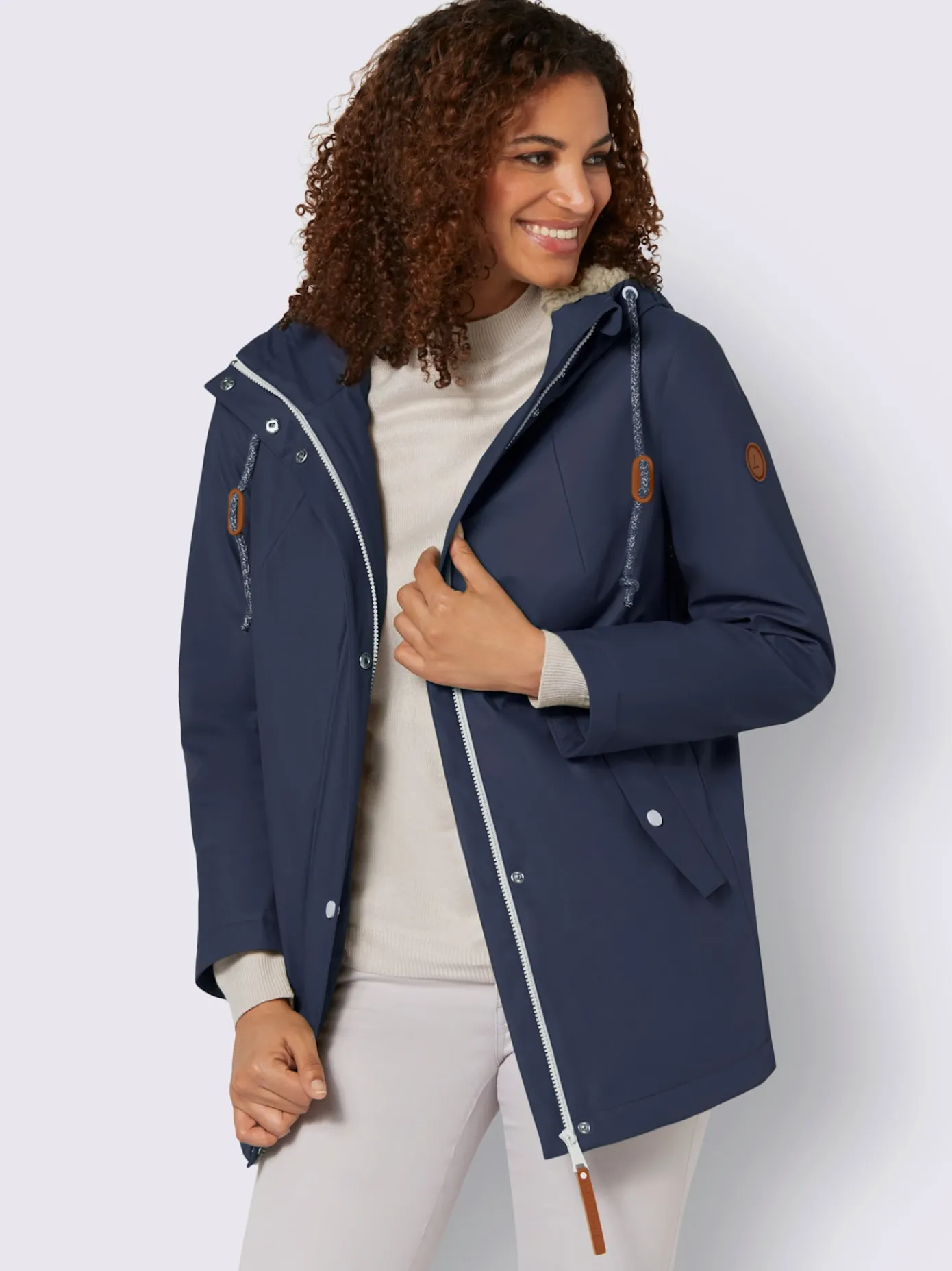 Collection L Vestes<Veste capuche à coulisse et stoppeurs