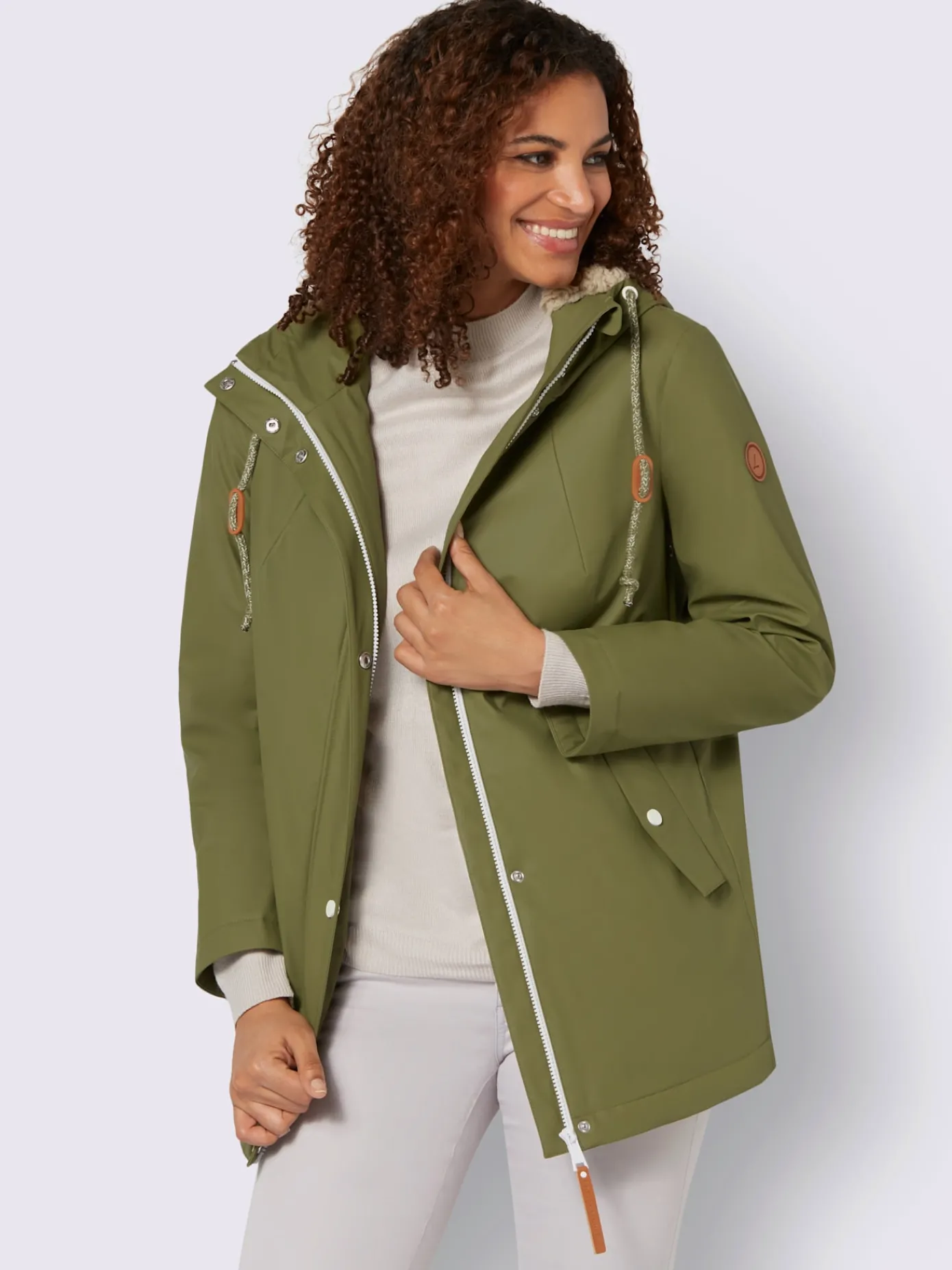 Collection L Vestes<Veste capuche à coulisse et stoppeurs